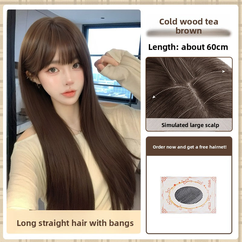 Women's Synthetic Big Wave Long Curly Hair Wig