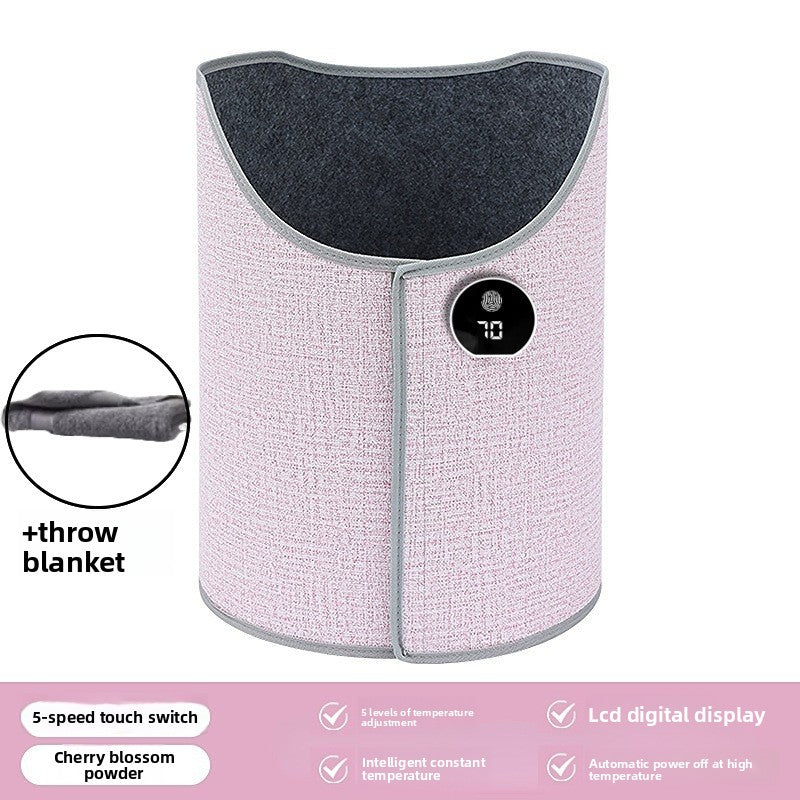 Electric Foot Warmer Desk Heater Pad with Touch Control