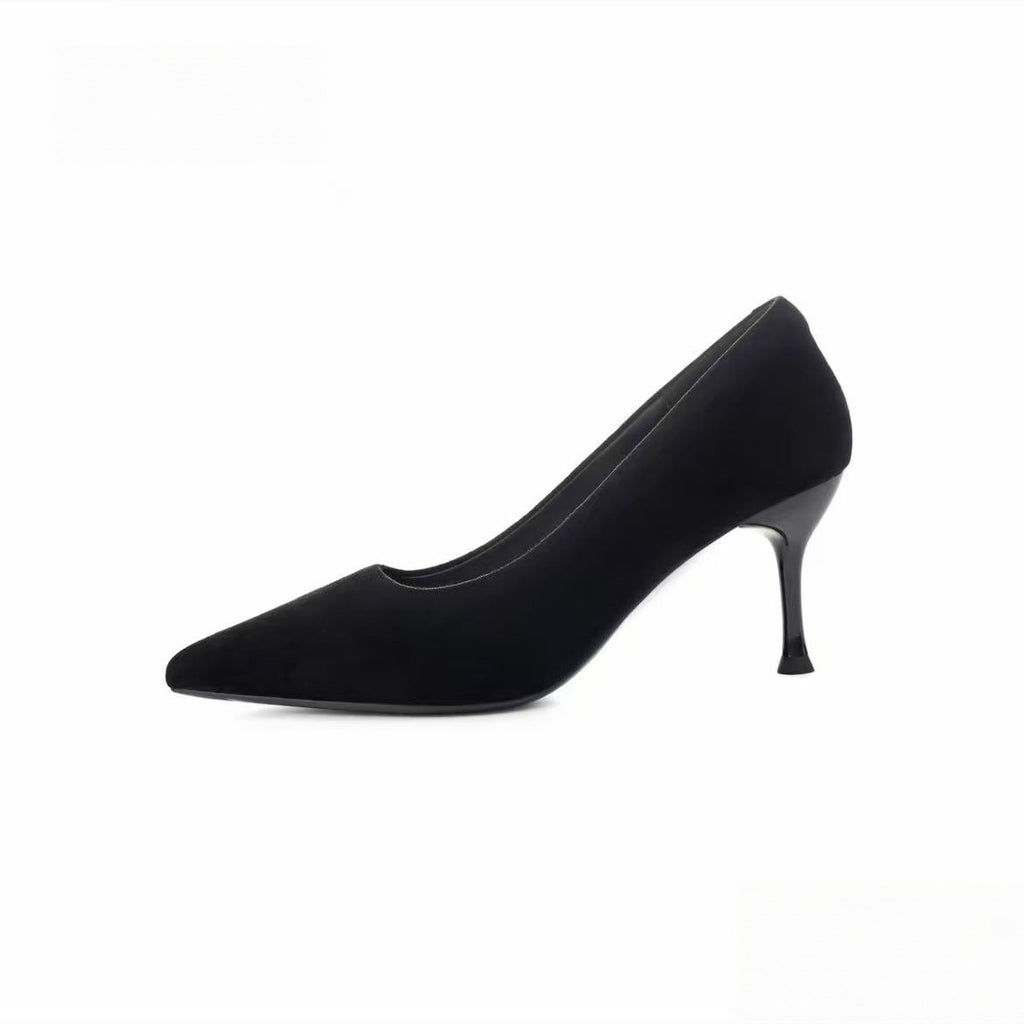 Womens Patent Leather Pointed Toe High Heels