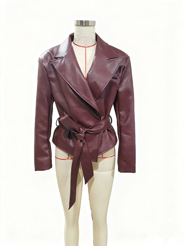 Quality leather coat