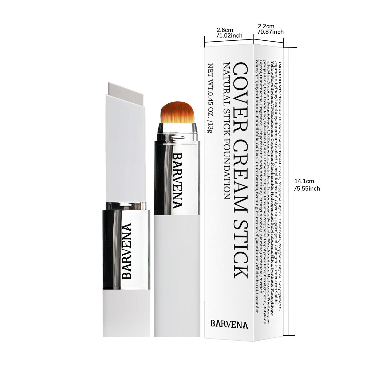 Barvena Color-Changing Foundation Stick