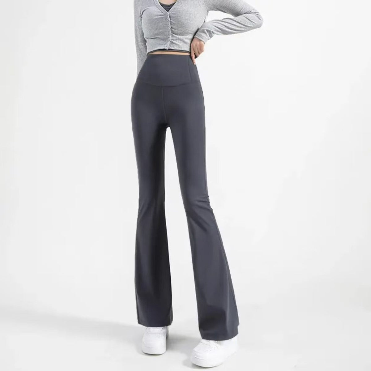 Women's 2-Piece Quick-Dry Long Sleeve Yoga Running Sports Set