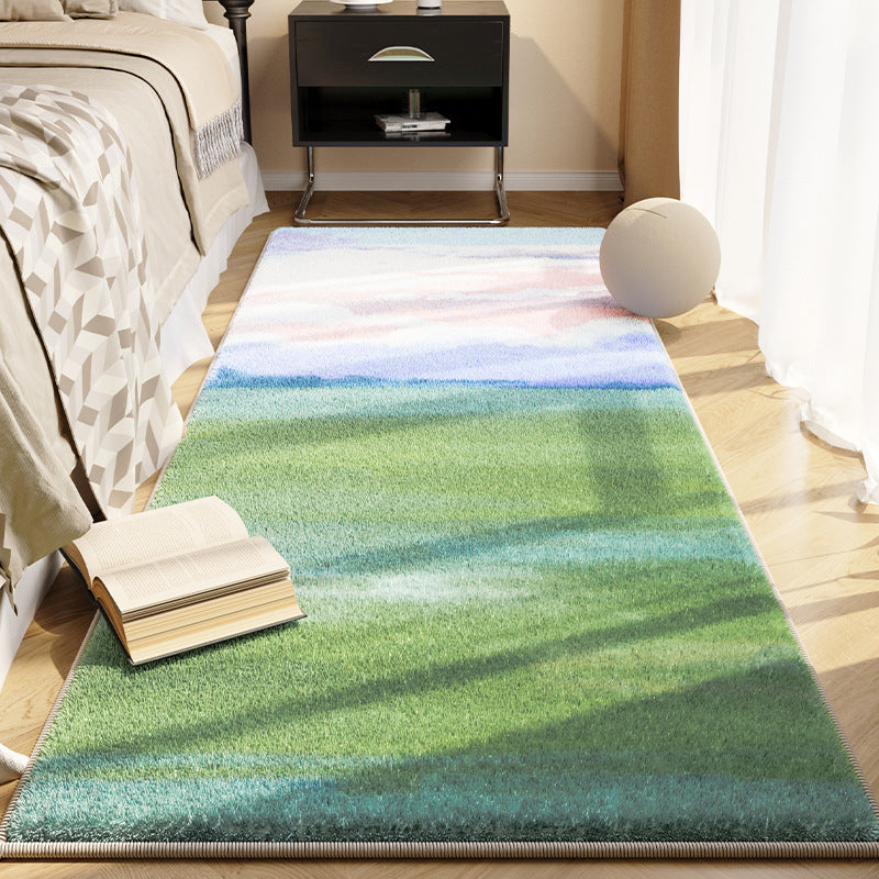 Morandi Imitation Cashmere Carpet Floor Mat