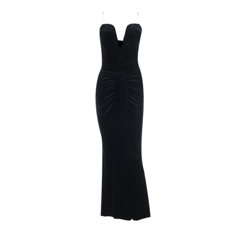 Formal banquet dress gown
