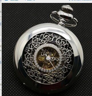 Retro Mechanical Pocket Watch Double Cover
