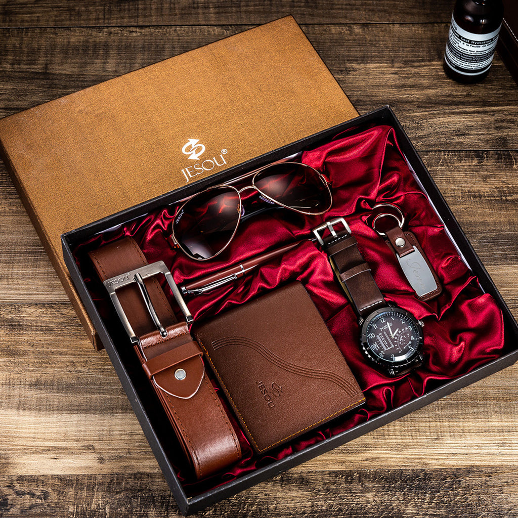 Mens 6-Piece Business Gift Set