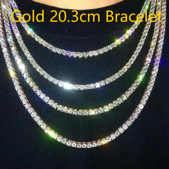 Rhinestone Single Row Necklace