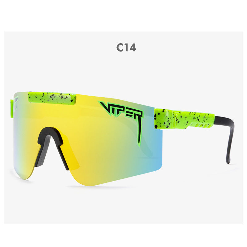Men Women Coated Sports Sunglasses Windproof Cycling Glasses