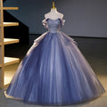 French evening dress one-shoulder