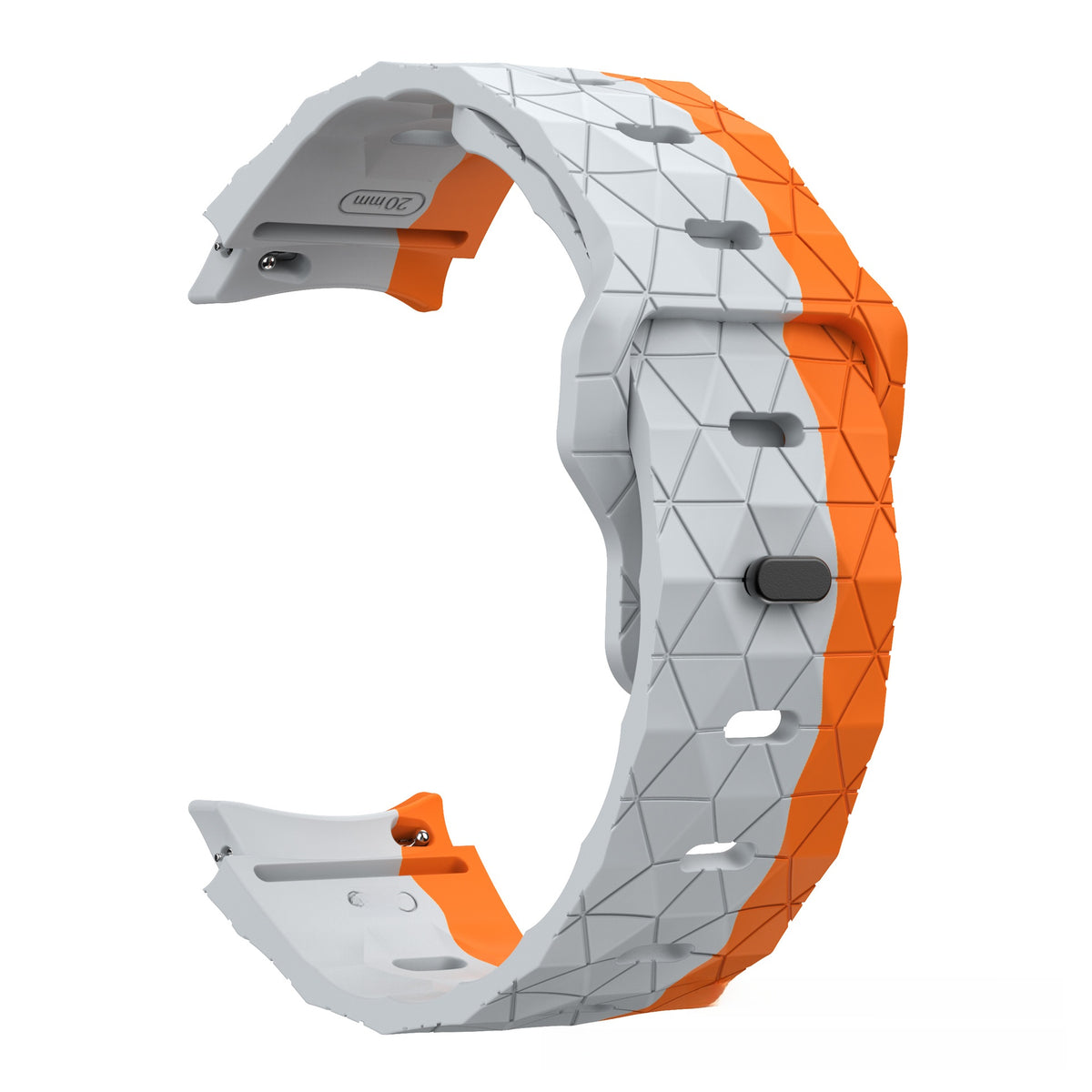 football pattern Two-tone strap