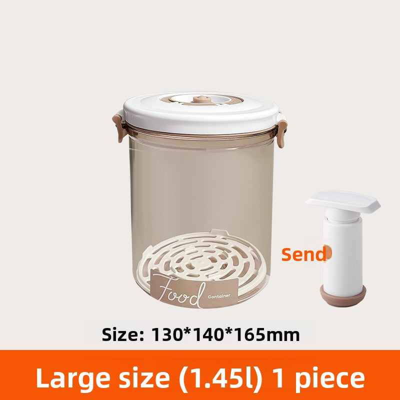 Electric vacuum storage box with air extraction function