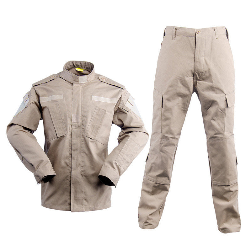 Mens Long Sleeve Camouflage Tactical Training Suit
