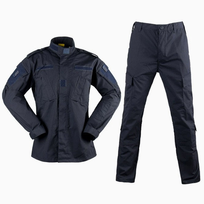 Mens Long Sleeve Camouflage Tactical Training Suit