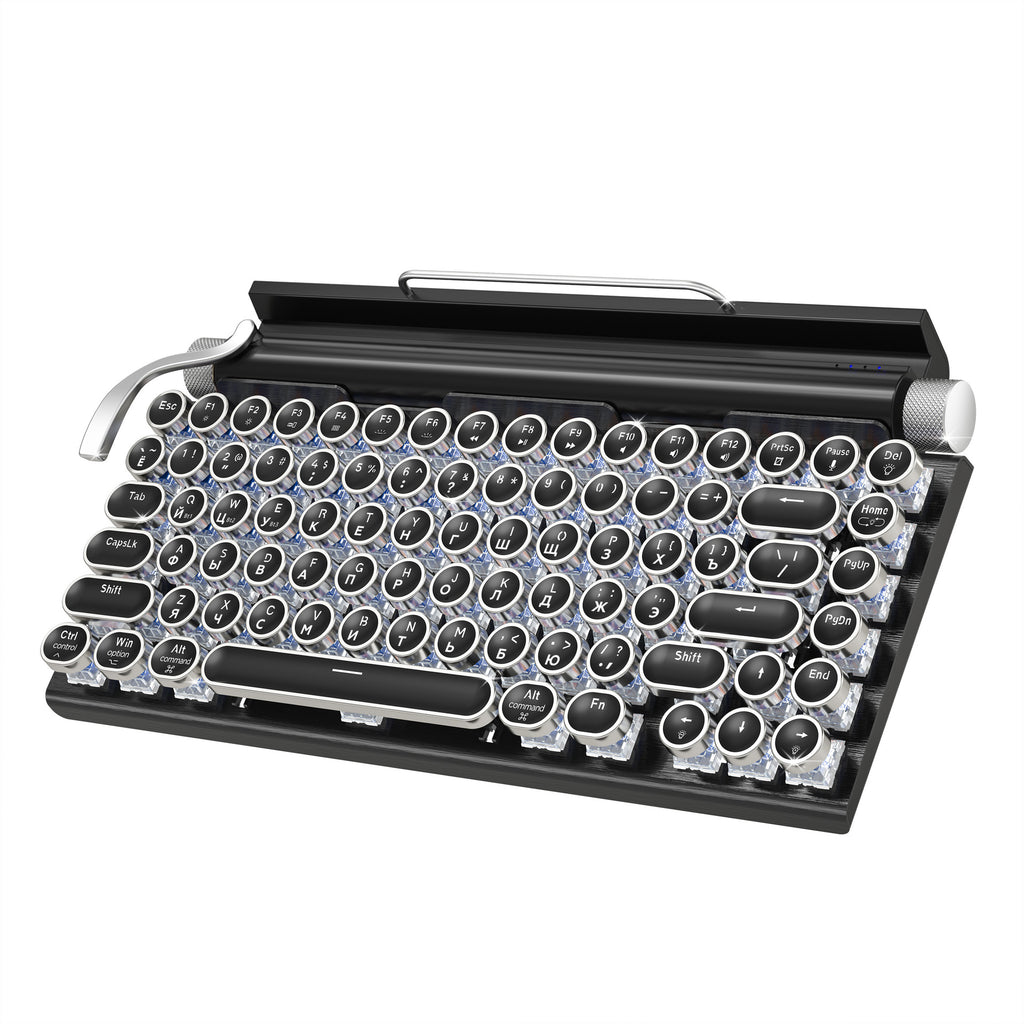 Retro Bluetooth Mechanical Keyboard