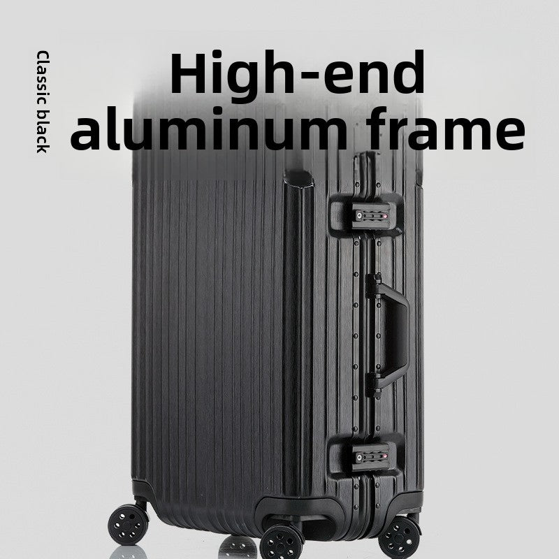 Aluminum Magnesium Alloy TSA Lock Luggage Suitcase
