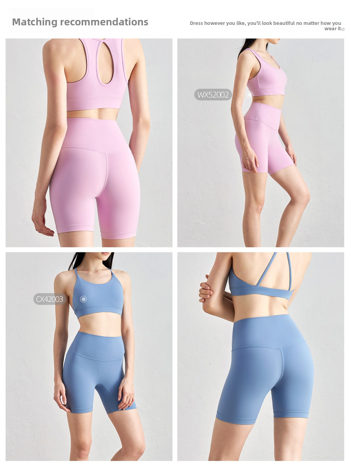 High-Waisted Seamless Yoga Shorts