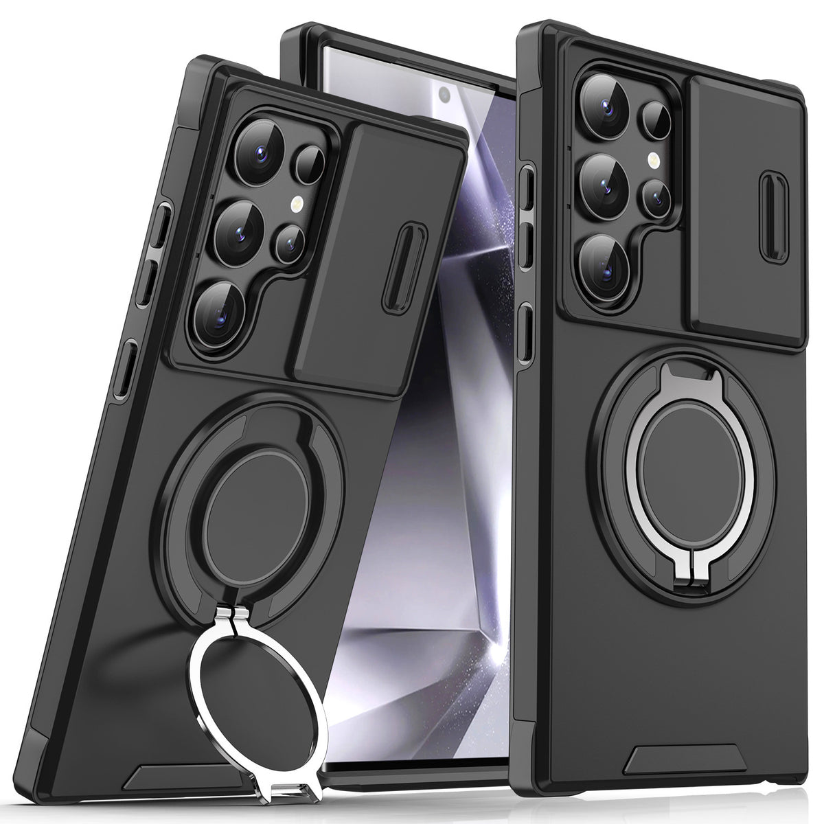 Magnetic suction phone case