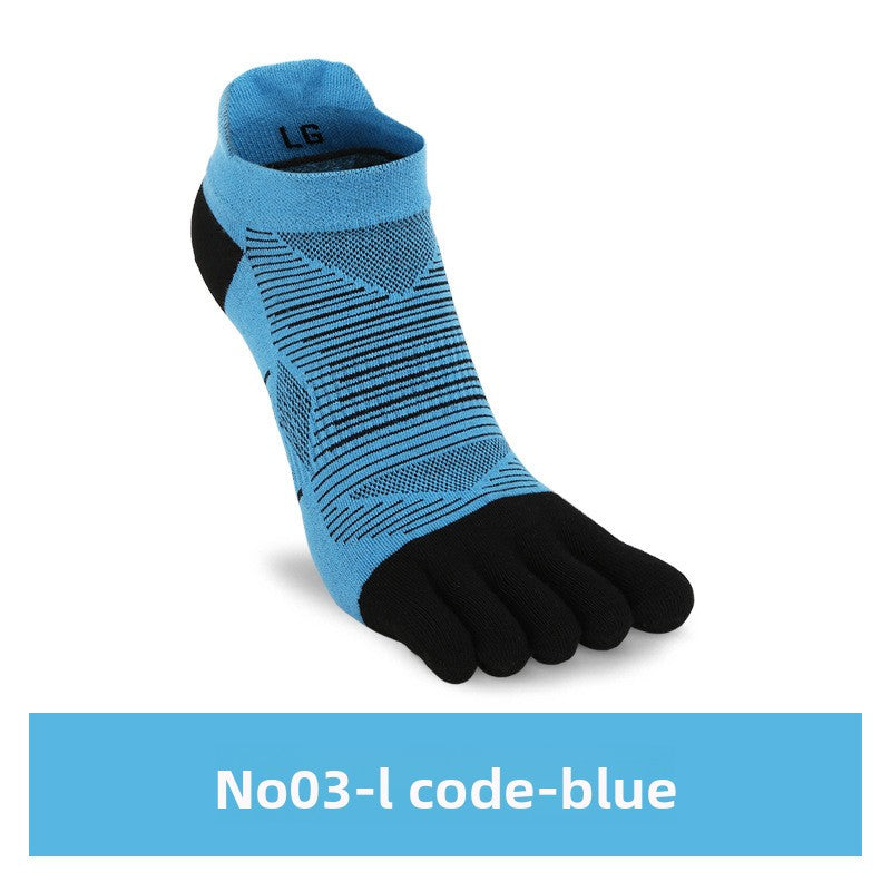 Coolmax Breathable Five-Toe Sports Socks