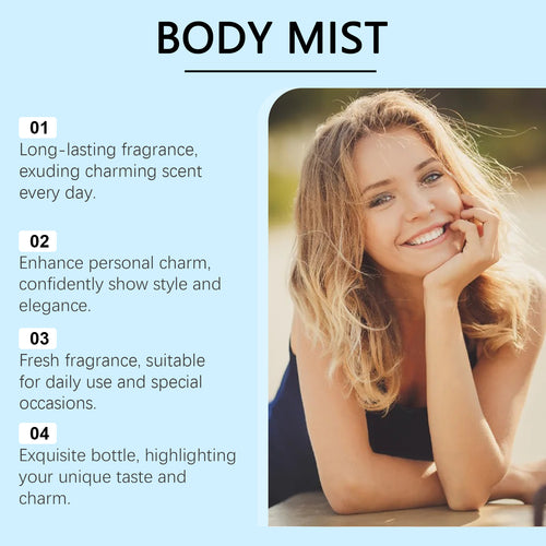 Body perfume spray