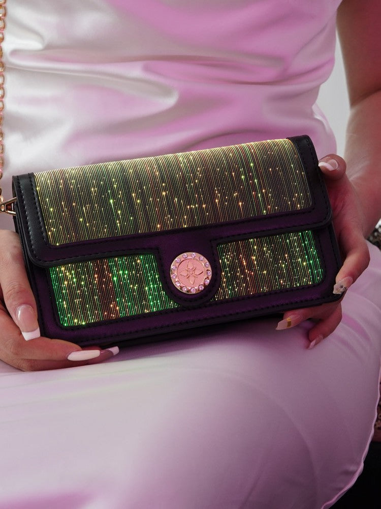 Luminous Crossbody Bag with Color Changing Feature