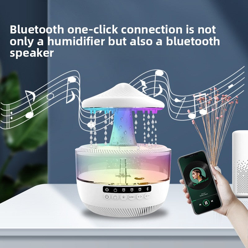 Bluetooth Speaker Aromatherapy Diffuser with Colorful Lights