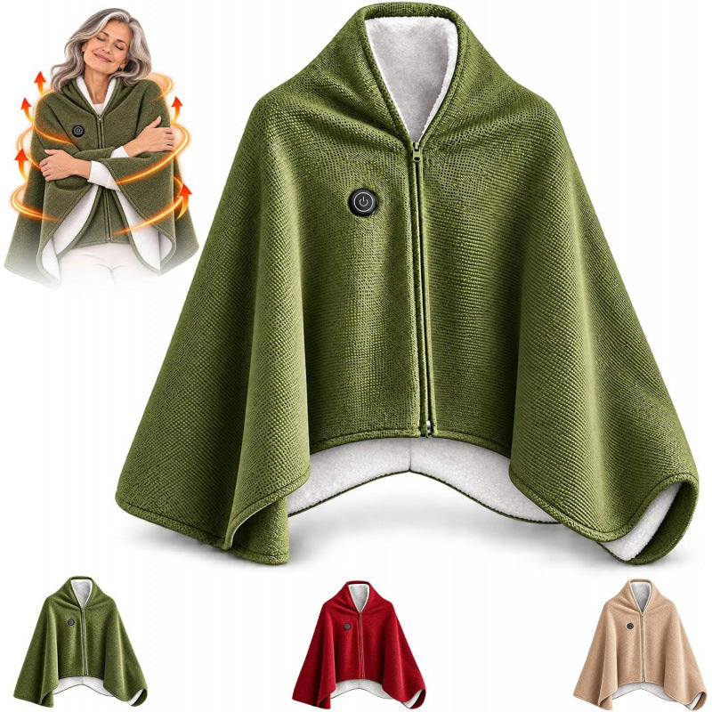Heated Shawl Wearable Electric Blanket