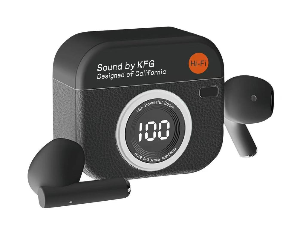 Wireless Bluetooth Earphones with Digital Display