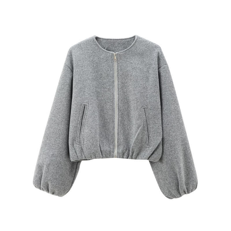 Round Neck Jacket