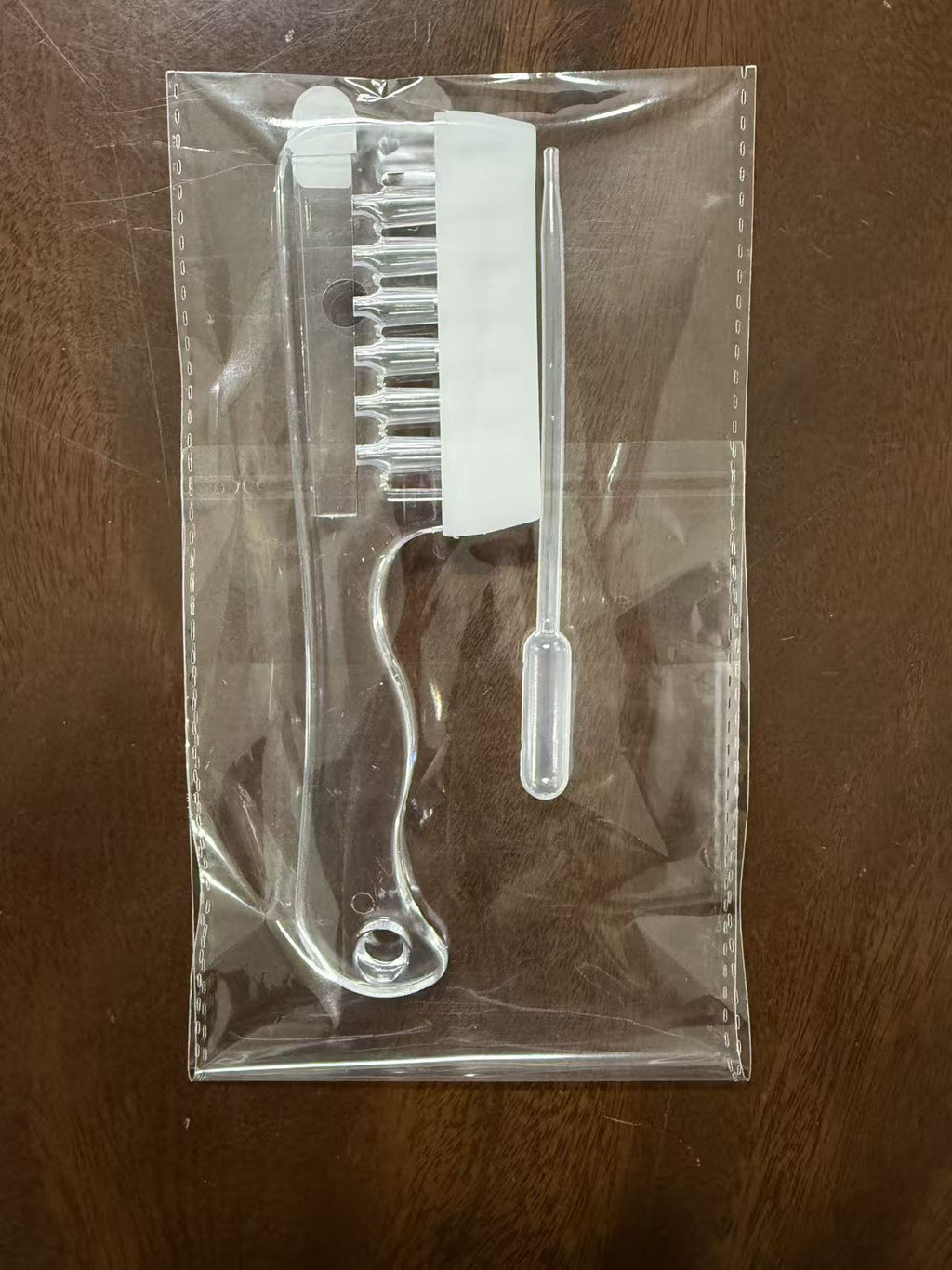 Roller Ball Scalp Liquid Guide Comb with Dropper for Hair Care