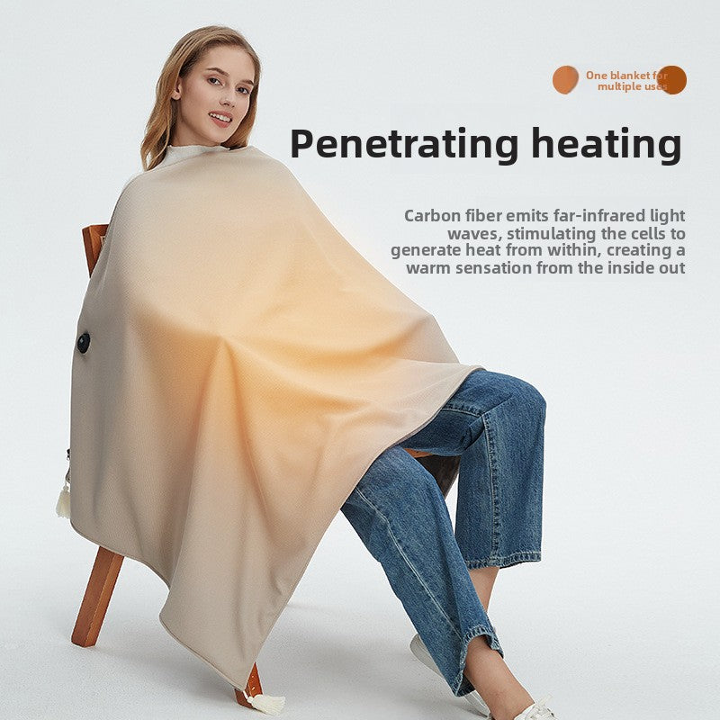 Electric heating shawl