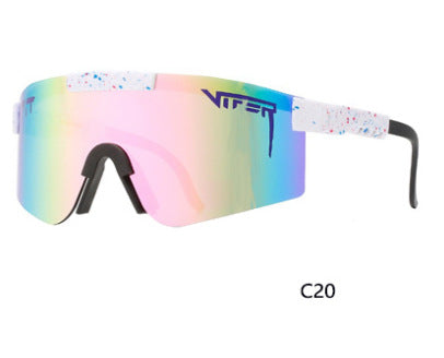 Men Women Coated Sports Sunglasses Windproof Cycling Glasses