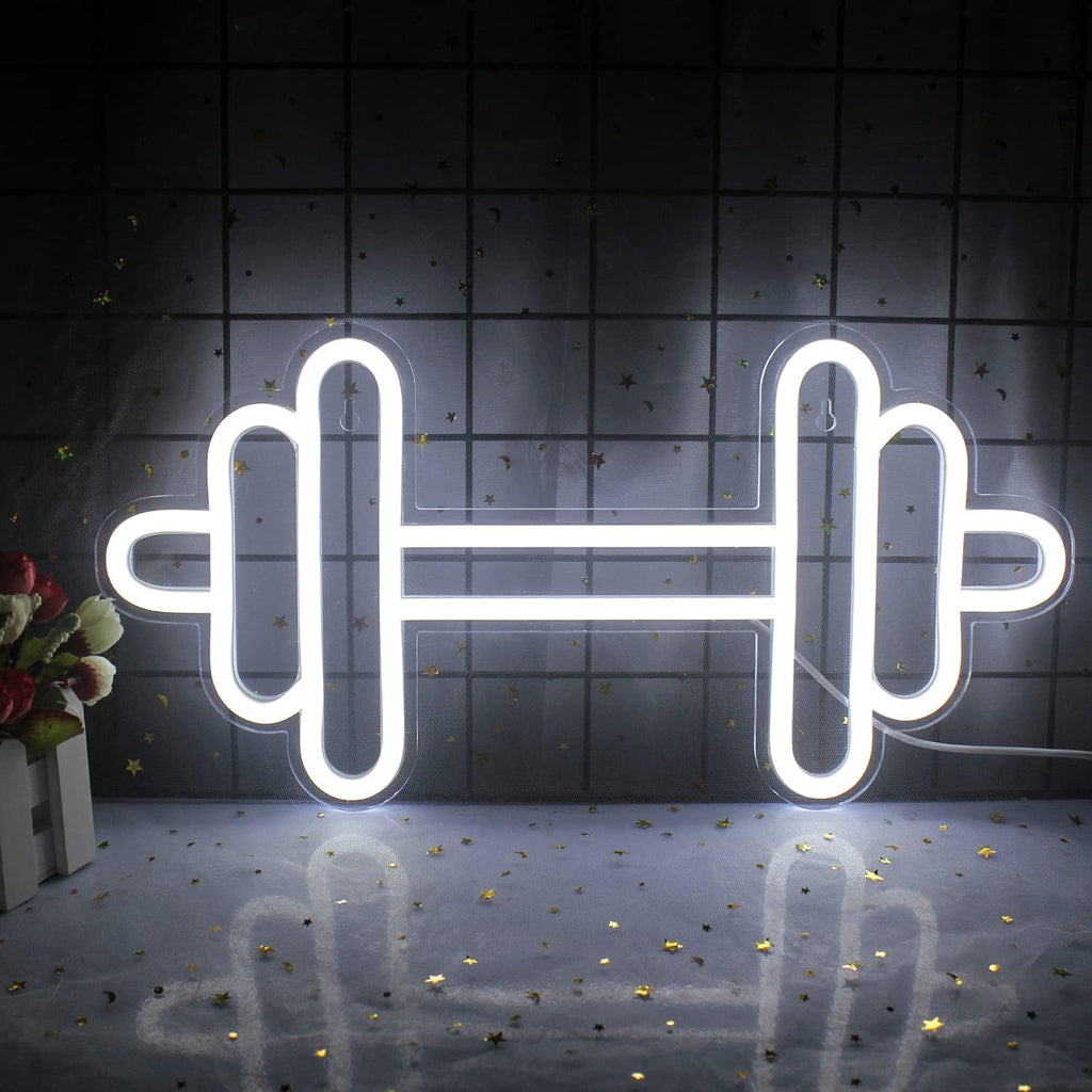 Gym Neon Light Letters Fitness Led