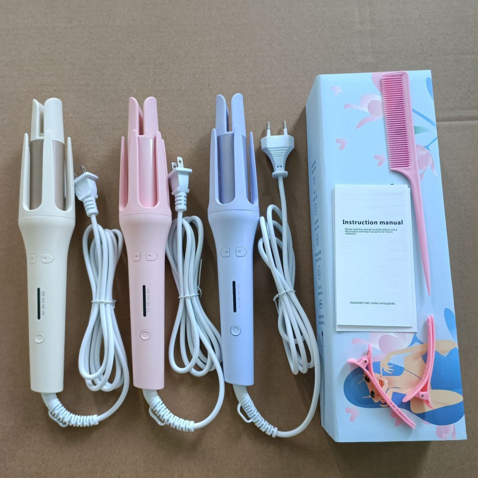 Automatic Ceramic Curling Iron with Negative Ion Technology