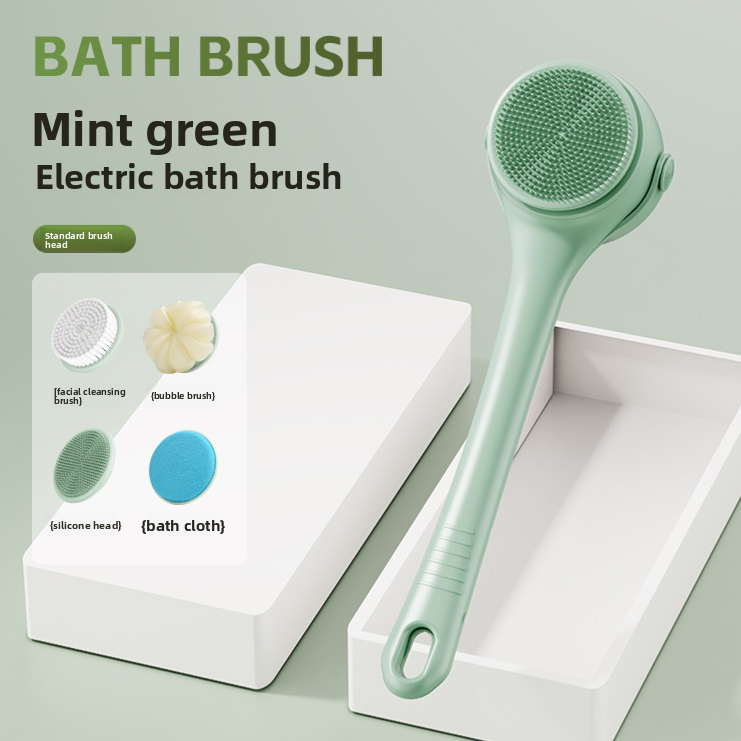 Electric Dual-Handle Bath Brush