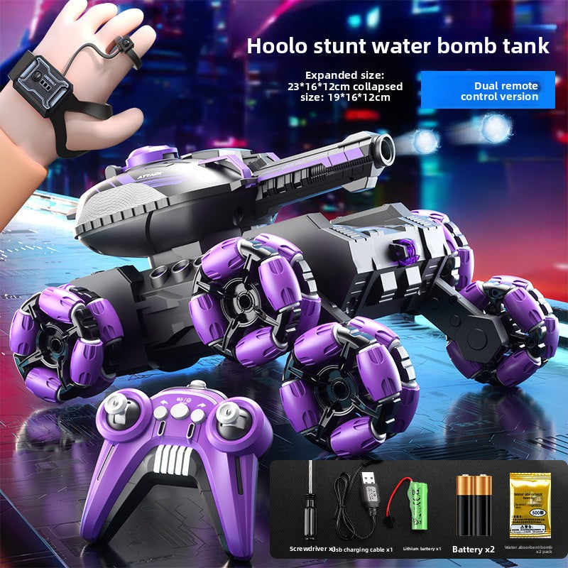 Remote Control Water Bomb Tank Toy for Kids