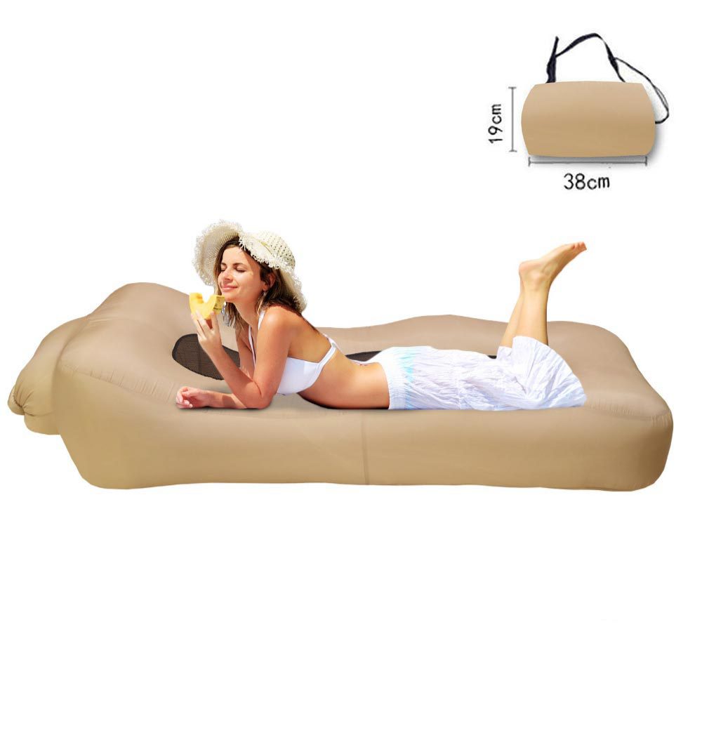 Inflatable bed travel portable camping
