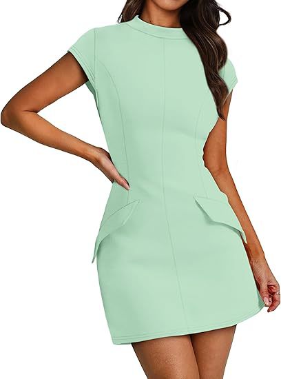 Short-Sleeved Dress