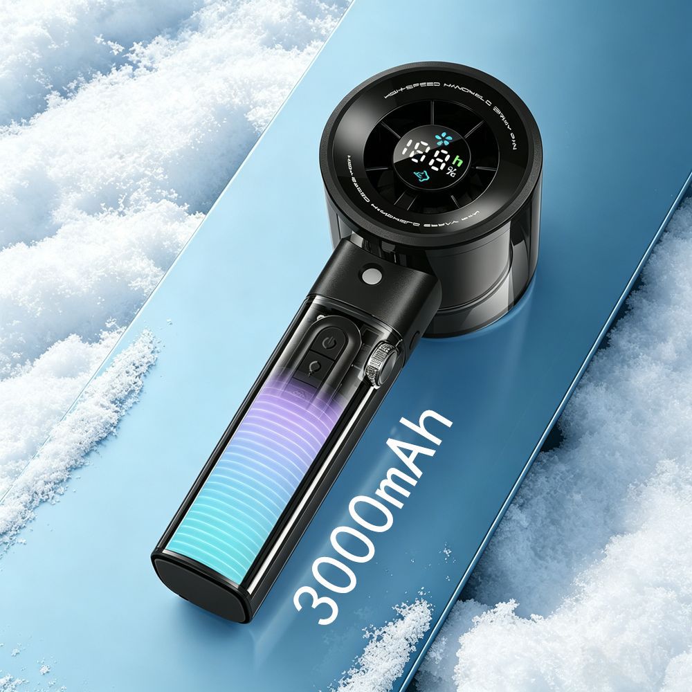 Adjustable Spray USB Rechargeable Fan