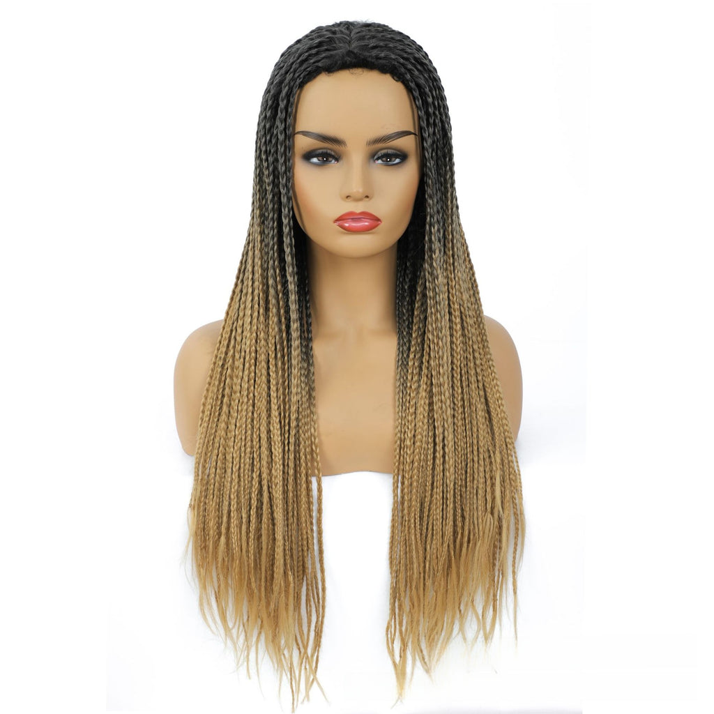 Three-braid wig