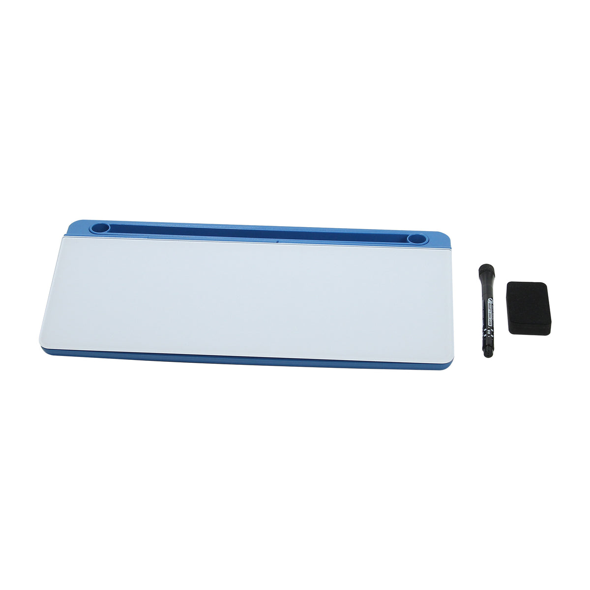 Desktop Glass Whiteboard with Storage