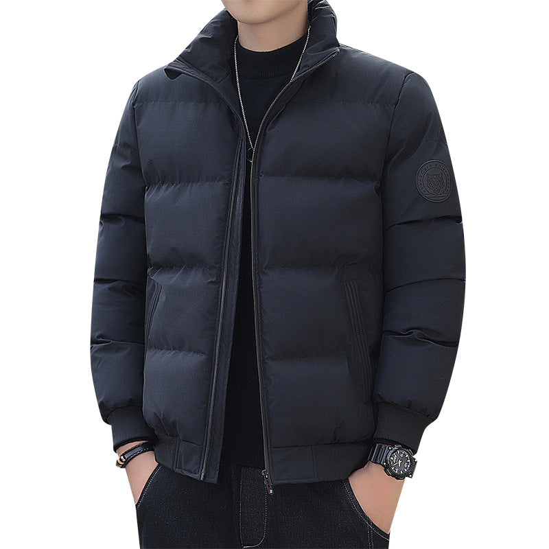 Men's Stand Collar Cotton Jacket