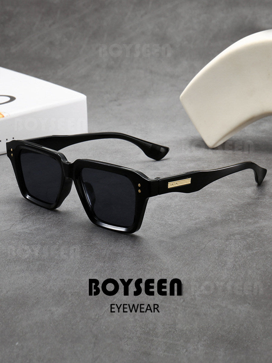 Retro Square Oversized Sunglasses for Men