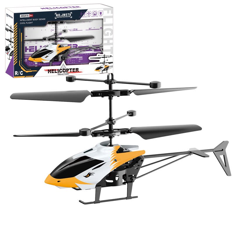 Remote Control Helicopter Drone with Sensor Technology