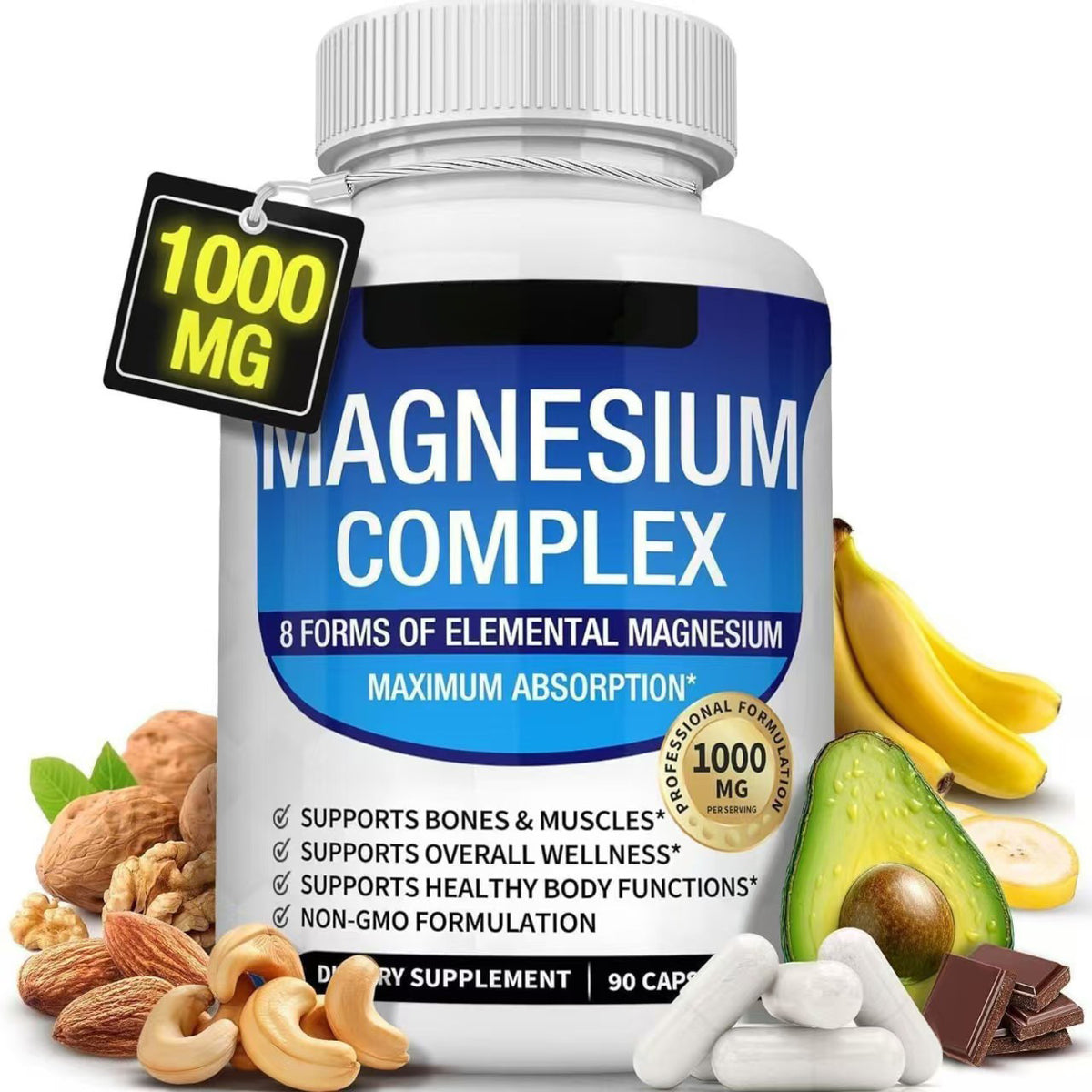 Blue Blood Sugar Magnesium Complex Capsules