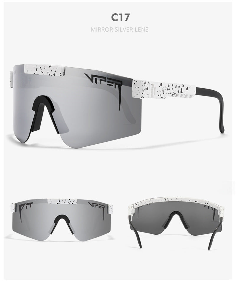 Men Women Coated Sports Sunglasses Windproof Cycling Glasses
