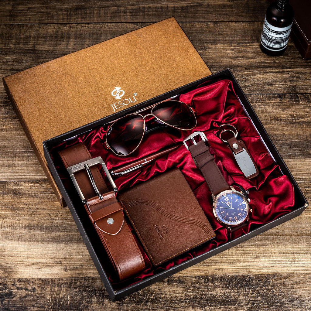 Mens 6-Piece Business Gift Set
