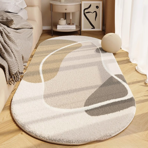Morandi Imitation Cashmere Carpet Floor Mat