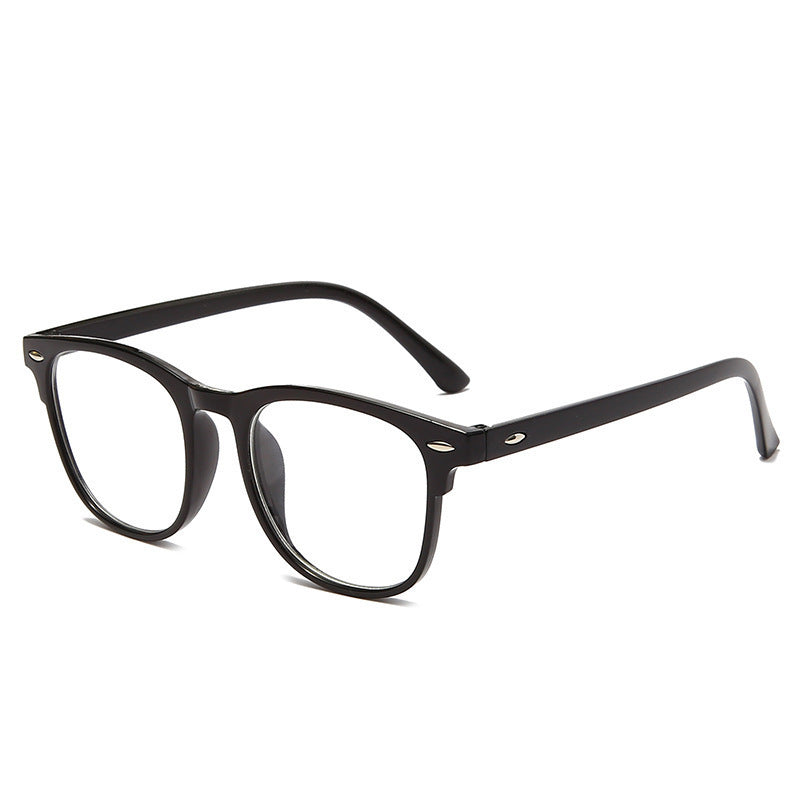 Anti Blue Light Square Frame Glasses with Studded Design