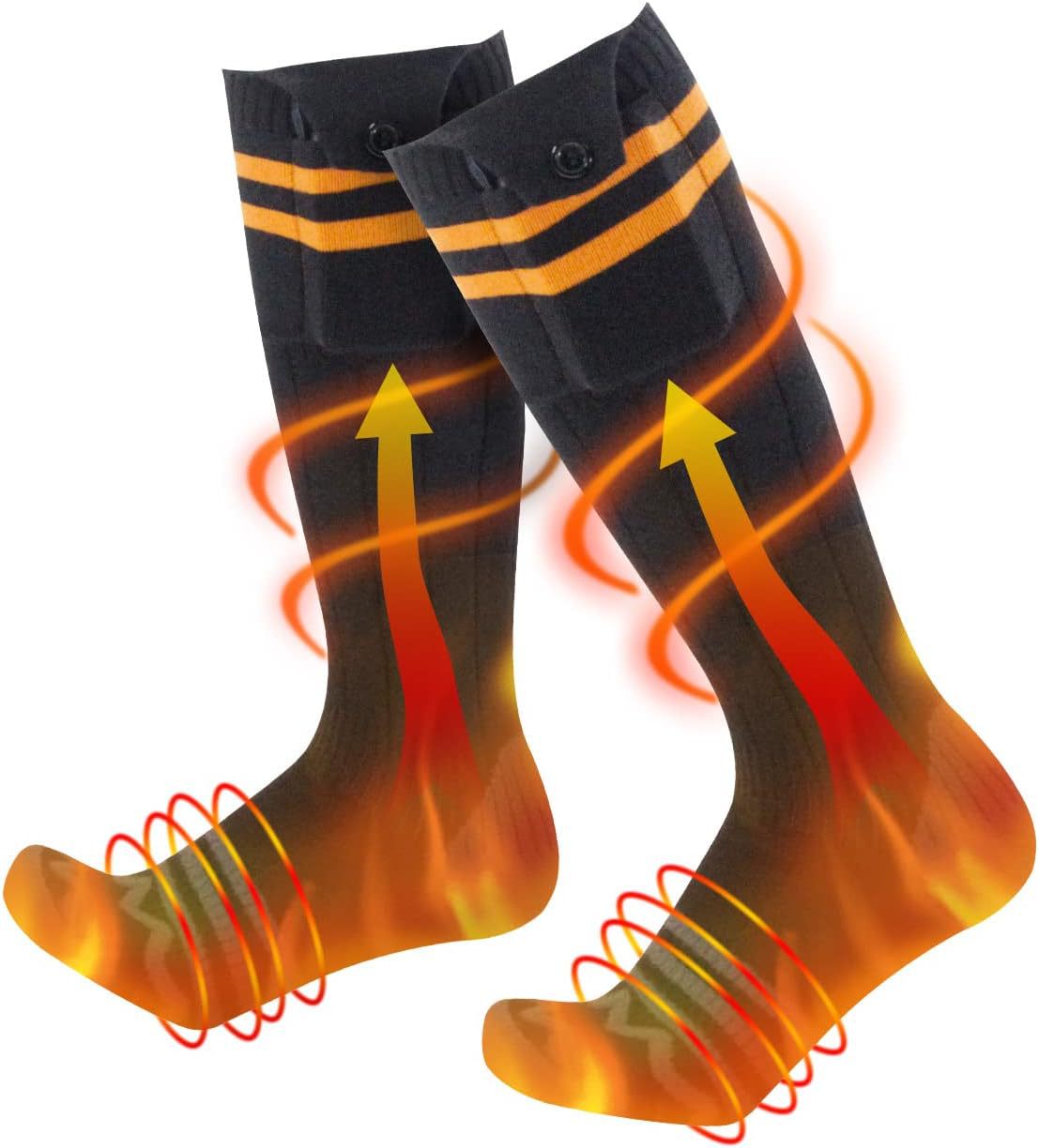 Smart App Control Electric Heated Socks
