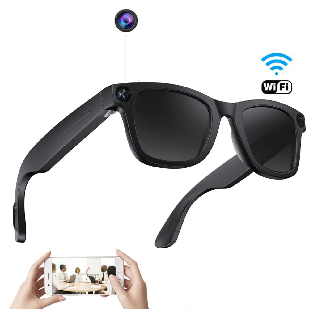 E03 Smart Glasses with AI Translation and HD Recording